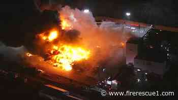 N.J. scrapyard fire caused by improperly discarded lithium-ion battery