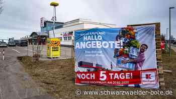 Neue Filiale: Kaufland in Jettingen öffnet  bald