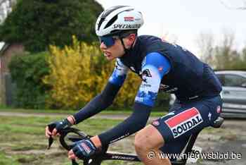 Gauthier Servranckx tussen de profs in O Gran Camino