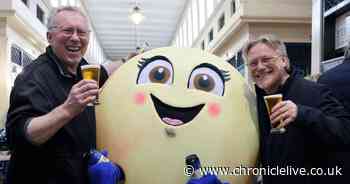 National Stottie Week launches with samples of new beer in Newcastle's Grainger Market