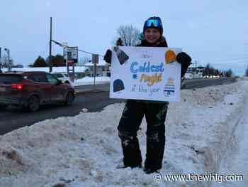 Kingston residents brave the cold for a good cause