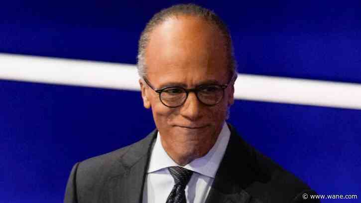 Lester Holt to step down as anchor of 'NBC Nightly News'