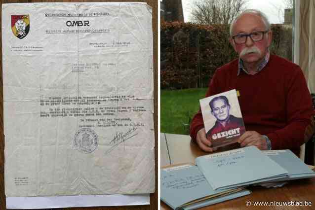 William (73) schrijft boek over vader Juliaan, een Temsese verzetsheld: “Alles begon toen ik een schoendoos met documenten vond”