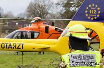 FW-SE: Zwei verletzte Personen nach Einsturz einer Kellertreppe