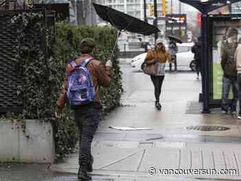 Metro Vancouver to see more gusting winds Monday afternoon, overnight