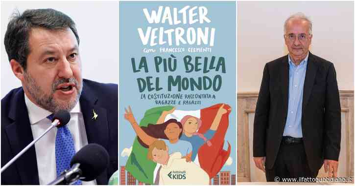 Libro di Veltroni a scuola: è polemica. Lega: “Parla di bimbi coi tacchi”. Pd: “Era Pio La Torre, troppo povero per avere le scarpe”