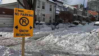 Close to 105,000 tonnes of snow removed from Toronto streets from snowstorms