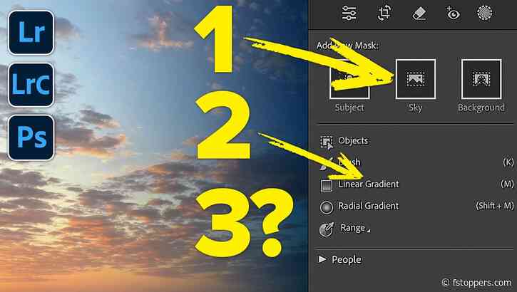 How to Fix Bad Sky Selections in Lightroom and Photoshop