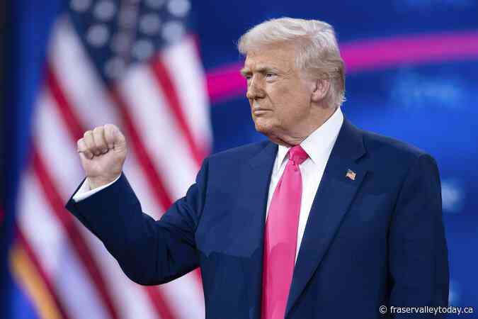 Trump says he’s moving forward with tariffs on Canada and Mexico next week