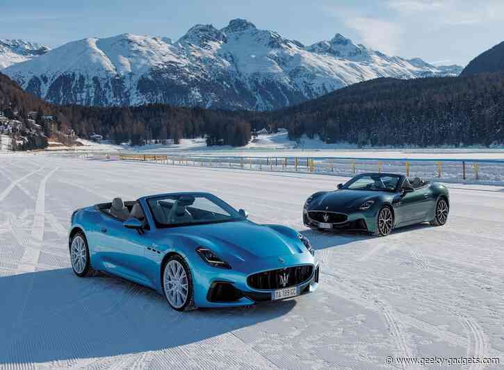 Luxury on Ice: Maserati’s GranCabrio Completes Lineup in St. Moritz