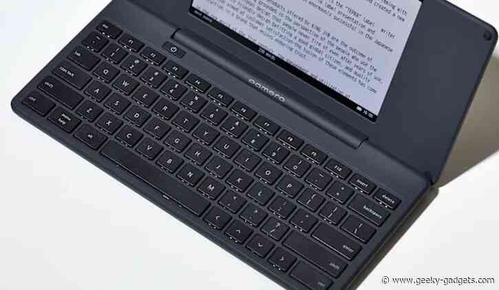 Pomera DM250US : Distraction-Free, Focus Tool for Writers $399