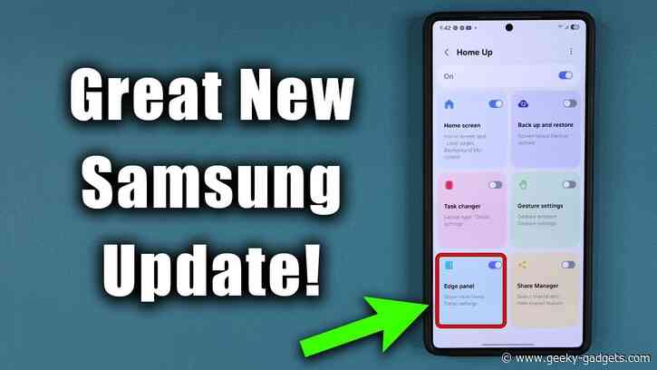 Samsung’s Edge Panel Just Got REVOLUTIONIZED in ONE UI 7.0!