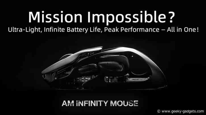 AM INFINITY Mouse : 50g Ultimate Lightweight Gaming Mouse for Esports Pros