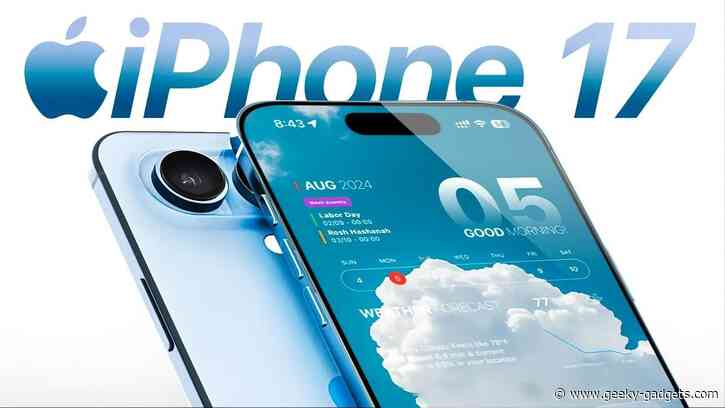 iPhone 17 Pro Max: Radical Redesign & Camera SHAKE-UP LEAKED