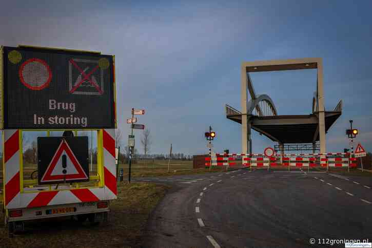 Brug bij Dorkwerd werkt weer normaal (update)