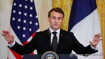 Macron: Feuerpause in der Ukraine binnen Wochen möglich