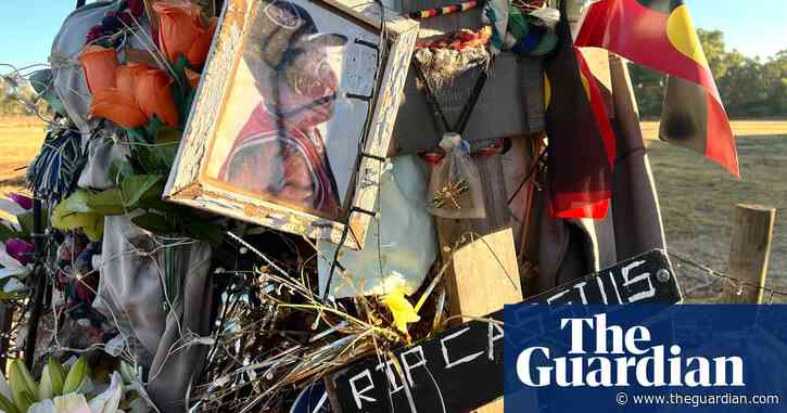 Cassius Turvey seen holding his bloody head after chase in bushland, court told