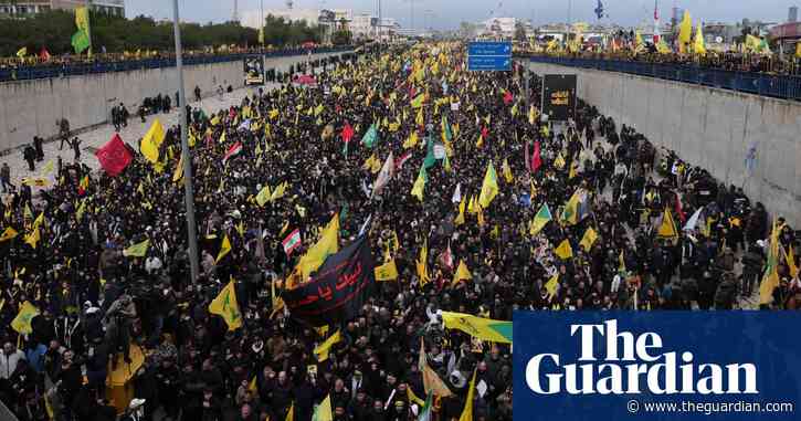 Massive crowds attend funeral of late Hezbollah leader Nasrallah