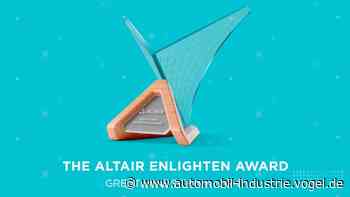 Altair Enlighten Award 2025: Bewerbungen ab sofort möglich