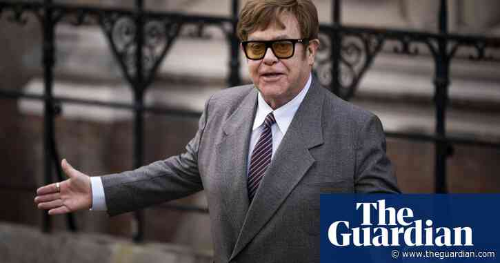 Elton John calls for UK copyright rules rethink to protect creators from AI