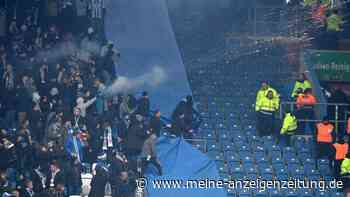 Nach Krawallen: DFB ermittelt gegen Rostock und Dresden