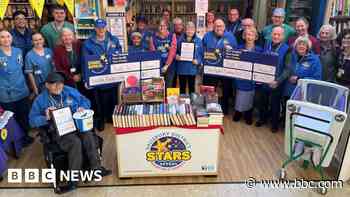 Bookshop volunteers raise record £67k for hospital