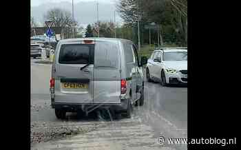 Video: Dronkenlap is een gevaar op de weg