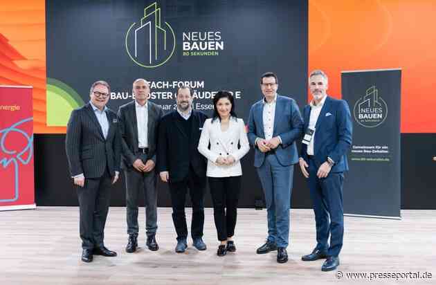 Wir bauen Zukunft. Um der Wohnungsnot endlich aktiv entgegenzuwirken / Neues Bauen 80 Sekunden gründet interdisziplinäre Taskforce Gebäudetyp E mit führenden Akteuren der Branche