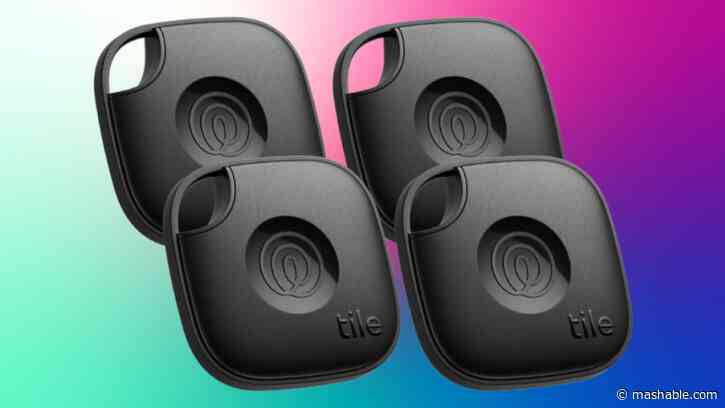 This 4-pack of Tile Mate trackers is 30% off