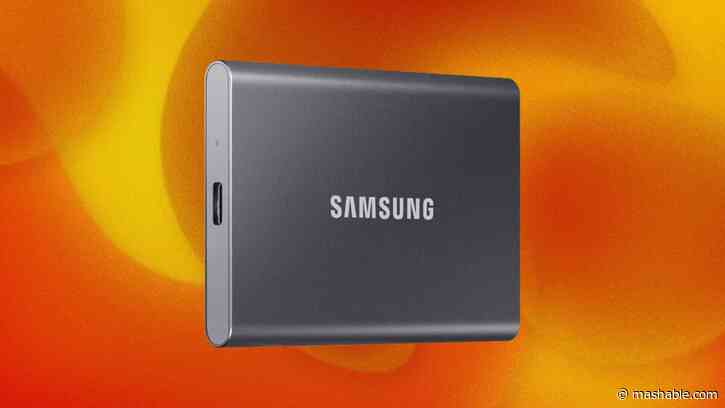 Its backup time with this 1TB Samsung T7 Portable SSD deal