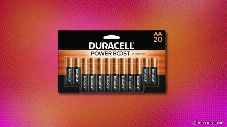 Stock up on Duracell AA batteries while theyre close to half off