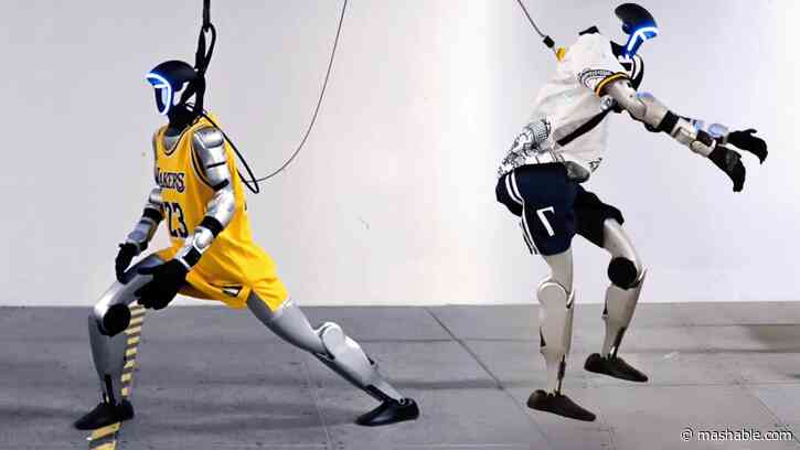 Humanoid robots are learning to move like real athletes