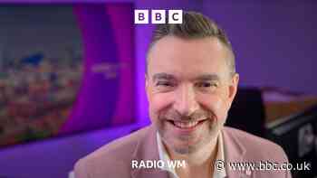 Ed James arrives at BBC Radio WM