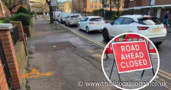 Two-week closure of major road in Romford causing 'chaos' for residents