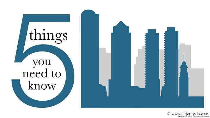 Five things: Intellia properties, AspenTech lawsuits, Citizens branches, and say 'yes' to these dresses