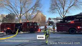 Wis. FD's electric fire engine responds to first structure fire