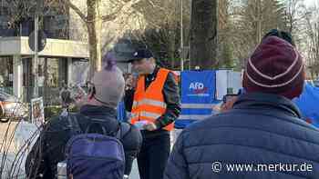 Wirbel nach Auftritt von CSU-Mann auf AfD-Demo – Er argumentiert mit der Bibel
