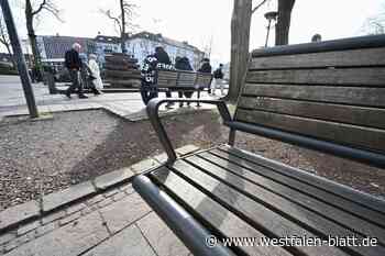 Mit Armlehnen gegen die Trinker- und Drogenszene in Paderborn
