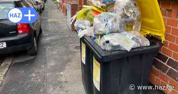 Streik: Aha leert 80 Prozent der gelben Tonnen