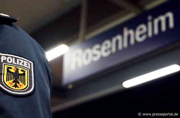 Bundespolizeidirektion München: Bundespolizei-Kontrollen mit Folgen / Nach Einreise am Rosenheimer Bahnhof verhaftet