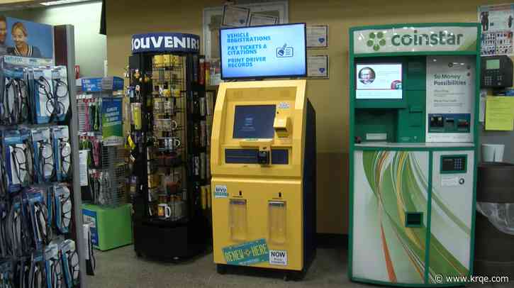 New Mexico MVD online services, retail kiosks will be temporarily unavailable
