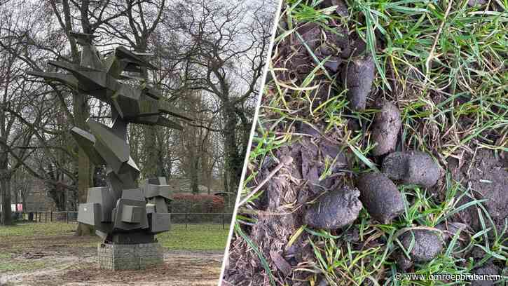 Dit kunstwerk staat nu op een schijtplek: 'Dat is respectloos'