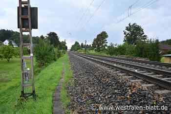 Bahntrasse bei Willebadessen wird gesperrt