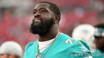 Dolphins planning as if OT Armstead won't return