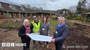 Work starts to transform children's hospice garden