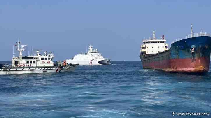 Taiwan coast guard detains Chinese-crewed vessel suspected of cutting undersea cable