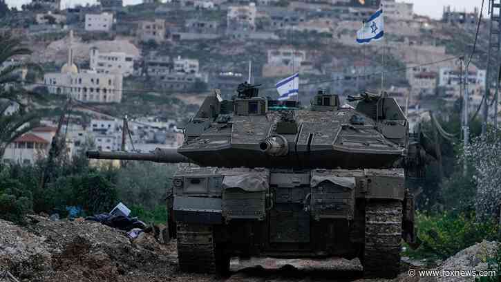 Israel moves tanks into West Bank for first time since 2002