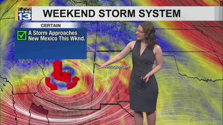 Midweek cool down and weekend storm