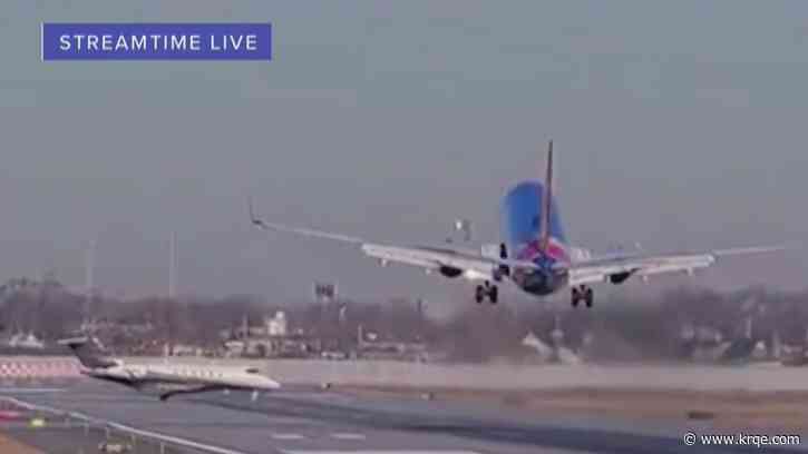 Video shows Southwest plane, jet nearly colliding at Chicago's Midway Airport