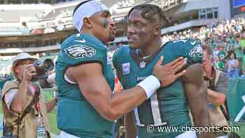 Eagles' A.J. Brown admits he and Jalen Hurts have had 'issues,' but only from 'pushing each other' to win